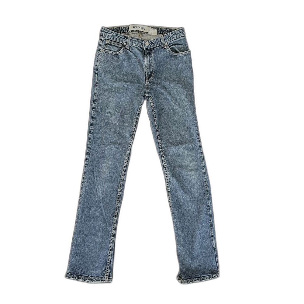 Vintage Gap Boot Cut Jeans Womens Size 8 Long Y2K Denim Pants Medium Wash